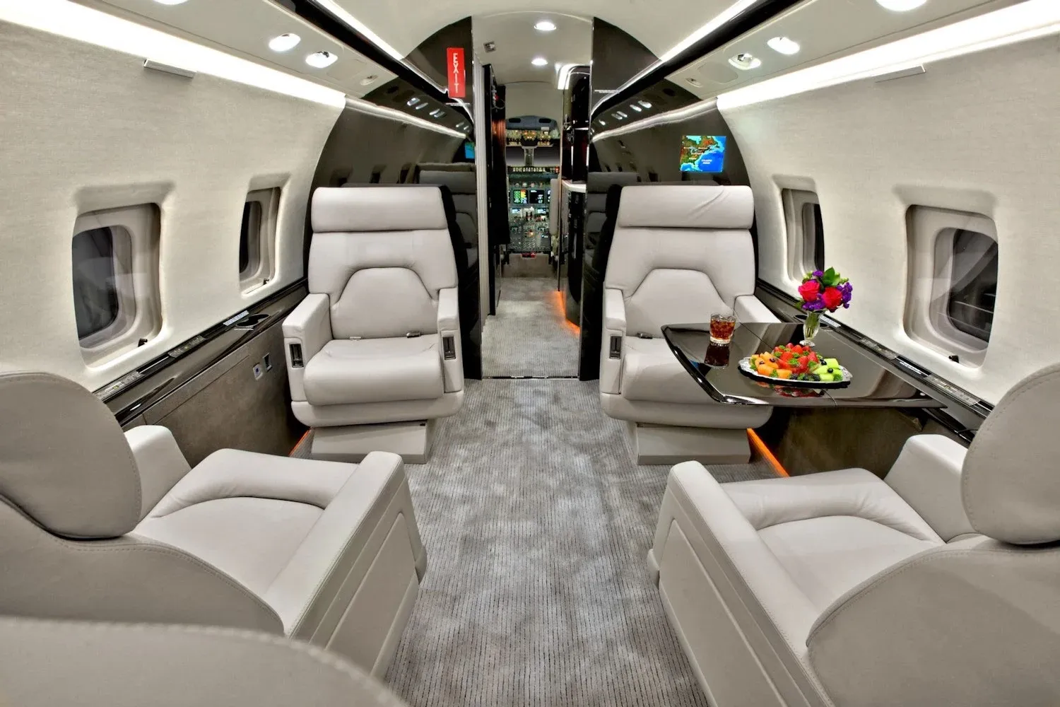 Super Midsize Jet para vuelos privados